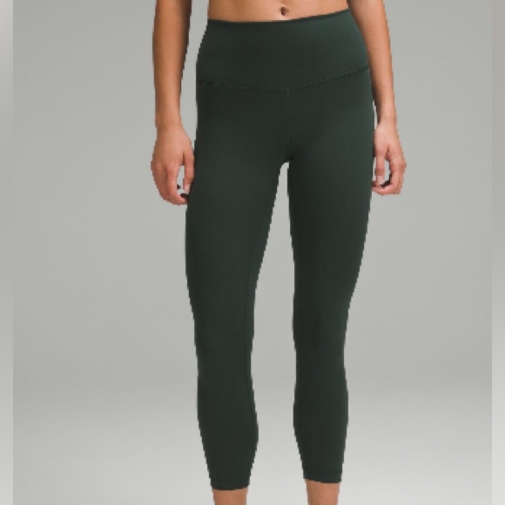 Lululemon WUNDER TRAIN Legacy Green Leggings